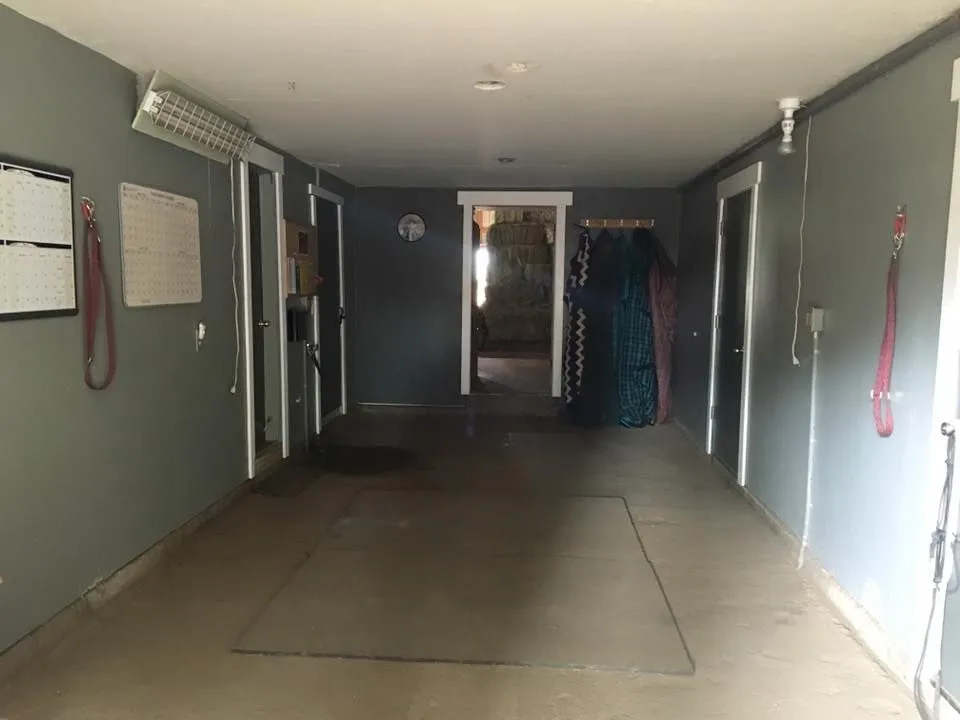 Barn breezeway
